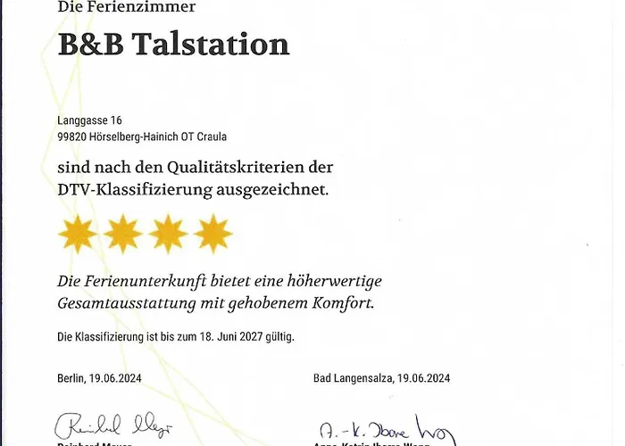 Talstation 4* Horselberg-Hainich